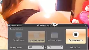 Пикантная шкура Qn_Weby_CoF мастурбирует очко