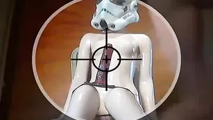 Желанная девчонка Elisa_Death прыгает на фаллосе