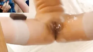 Пышногрудая стерва Couplexhorny шалит с вибратором