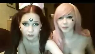 Экзотичные цыпочки sailorwhore позируют в трусиках