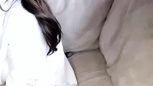 Поблядушка Allie__ шалит с секс игрушкой