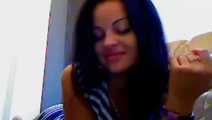 Bruneto4ka светит киской во фри