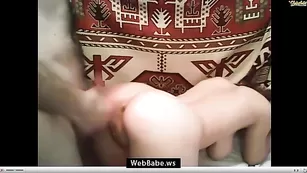 Шальная украинка beardbird ебется в попку