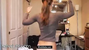 Сногсшибательная спортсменка Katee Owen отлично танцует
