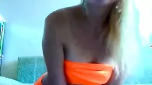 Сочная блондинка beautycat во фри чате