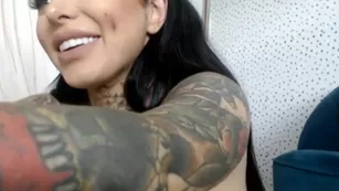 InkedFantasy  MFCInkedghee Tattkhaleesi pregnant camgirl webcam video