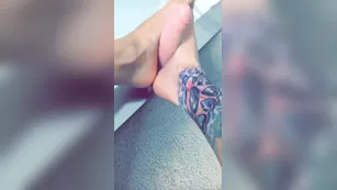 Blakely Bunny POV masturbation with dildo footjob live porn live sex