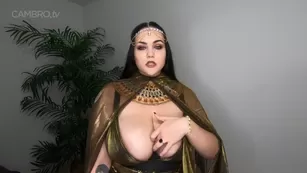 Athena Blaze - Big Tits Goddess JOI Cum