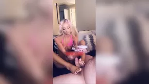 Gibson Reign киска play & footjob snapchat premium реальный порно реальный секс