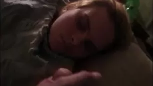 wife gets huge cum suprise wake by shemale cumming her face шоу premium manyvids реальный порно реальный секс 1