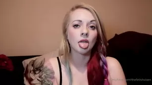 thefetishvixen As requested more talking content with tongue шоу чат реальный порно