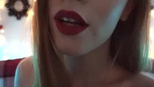 Luna roux smoking spit and lipstick oral fixation | lipstick fetish, oral fixation, smoking, spit fetish