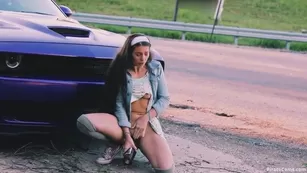 Young hot teen Latina camwhore & киска play