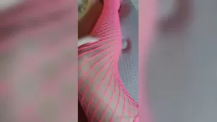 littlebrat92 Trying on мой new fishnets шоу чат реальный порно