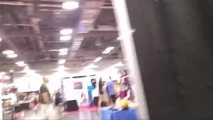 Candie Cane exxxotica convention public toilet pee | ManyVids Бесплатное Порно Videos