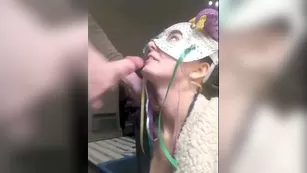 Haley Love masked cumshot facial 2017_06_20 | ManyVids Бесплатное Порно Videos