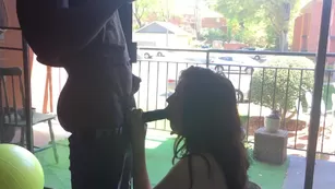 Blkferrari teen gets BBC facial для neighbors – interracial, orgasms, teens | ManyVids порно videos