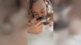 Sarah Calanthe дразнит all day snapchat premium порно videos