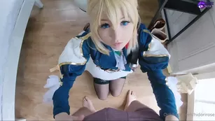 hidorirose violet evergarden bj facial шоу чат реальный порно реальный секс 1