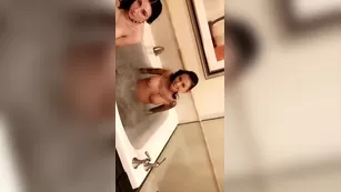 MissPots bathtub минет реальный порно реальный секс