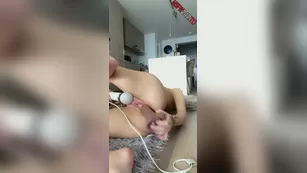 Layna Boo дилдо & Hitachi xxx snapchat premium 2020/07/11 реальный порно реальный секс 1