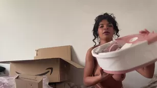 jaygray2020 Мой topless amazon unboxing haul is here Give this a li шоу чат реальный порно