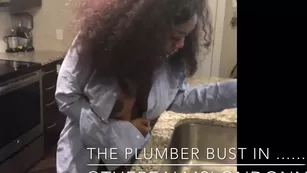 therealmslondon the plumber bust in шоу чат реальный порно реальный секс 1