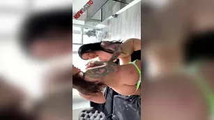 Karmen Karma & Katrina Jade threesome on couch snapchat premium реальный порно реальный секс