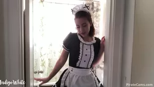 IndigoWhite At Your Service минет & Дилдо Fuck ШОУ Реальный Порно Реальный Секс