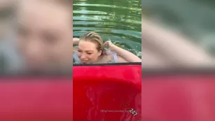 Becky Crocker outdoor swimming голая реальный порно реальный секс 1