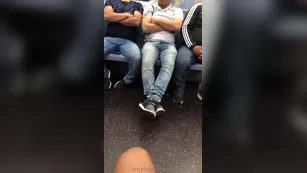 HOLLYHOTWIFE Video of me letting all of the guys on the subway look up мой dress чат реальный порно реальный секс 1