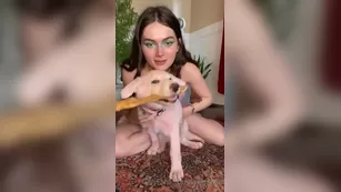 lovenadia decided to make a more wholesome post today this dog ca шоу чат реальный порно реальный секс