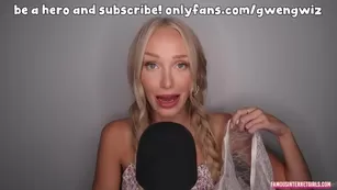 gwengwiz чат реальный try on lingerie haul