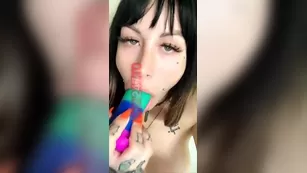 Princess Pineapple rainbow дилдо минет & riding snapchat premium реальный порно реальный секс