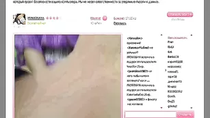Прелестная PRIVATNAYA трахает киску пальчиками