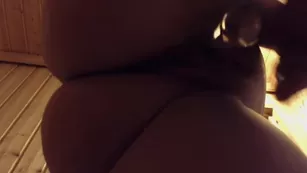 MsKavallari Sauna in Finland with cream pie реальный порно реальный секс