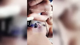 Gwen Singer sexy black stocking anal & киска мастурбация till сквирит snapchat premium 2018/06/22 реальный порно реальный секс 1