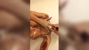 Rainey James shower chocolate dirty девушка snapchat premium 10/01 реальный порно реальный секс 1