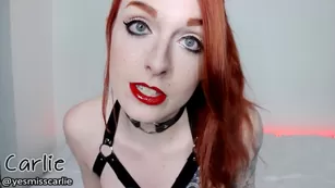 Carlie Jerk It and Make It Hurt Topless JOI реальный порно реальный секс 1