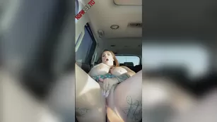 Ana Lorde playing in car snapchat premium 2020/10/02 реальный порно реальный секс 1
