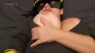 Crystal lust Young Sexy curvy Flight Attendant takes dick in киска