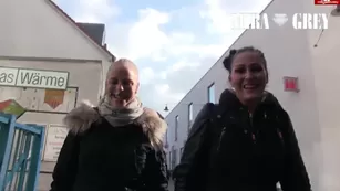 Mira Grey krassester Public Spermawalk EVER реальный порно реальный секс 1