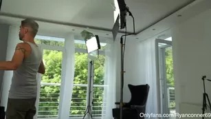 Ryan Conner Behind scene of горячее DP реальный порно реальный секс 1