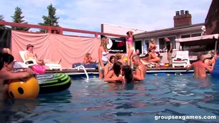 poolside group games