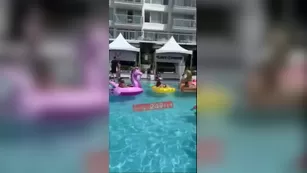 Karmen Karma public swimming pool сиськи flashing snapchat premium реальный порно реальный секс 1