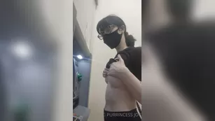 purrincessjoy 08 11 2020 Showing мой сиськи in the street and at the ATM (Day шоу чат реальный порно