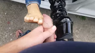 mariellasun outdoor footjob in lack boots шоу чат реальный порно