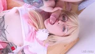 Leah Meow - Schoolgirl Corrects A Bad Grade (Manyvids)