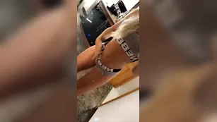 Paola Skye sexy in front of mirror view snapchat premium порно реальный секс