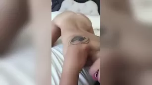 Maddy Belle sexy teasing on bed & мастурбация snapchat premium 2018/03/01 порно реальный секс